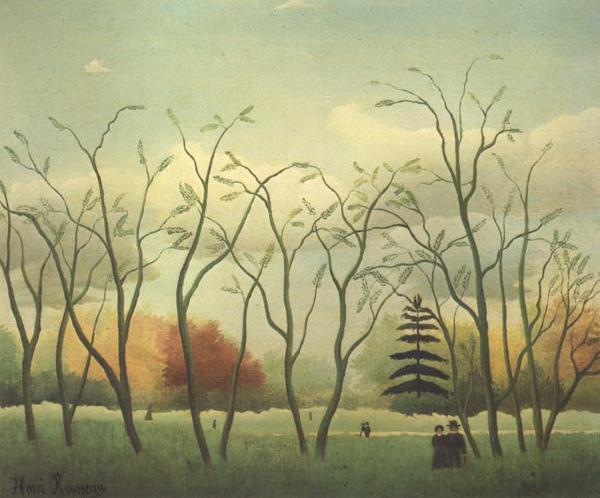 Henri Rousseau The Promenade